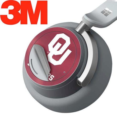 University of Oklahoma Red Jersey Surface Headphones Skin