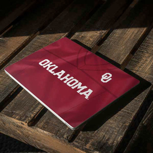 University of Oklahoma Red Jersey Surface Laptop 2 Skin