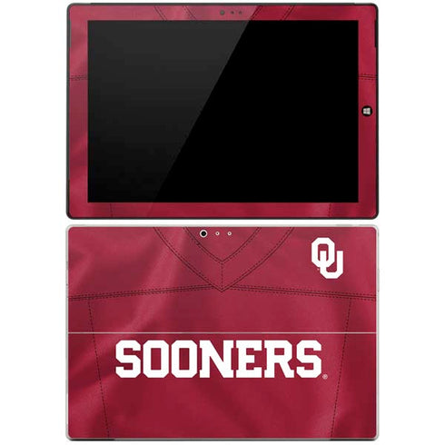 University of Oklahoma Red Jersey Surface Pro 3 Skin