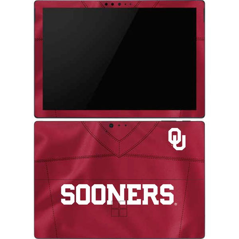 University of Oklahoma Red Jersey Surface Pro 6 Skin