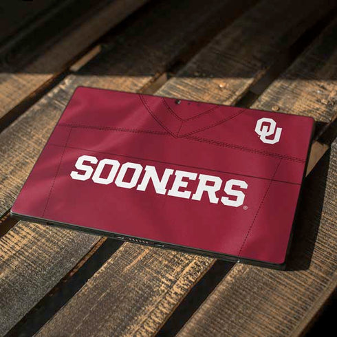 University of Oklahoma Red Jersey Surface Pro 6 Skin