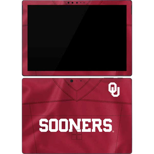 University of Oklahoma Red Jersey Surface Pro 7 Skin
