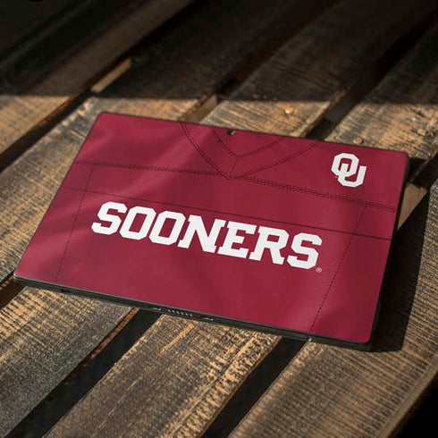 University of Oklahoma Red Jersey Surface Pro 7 Skin
