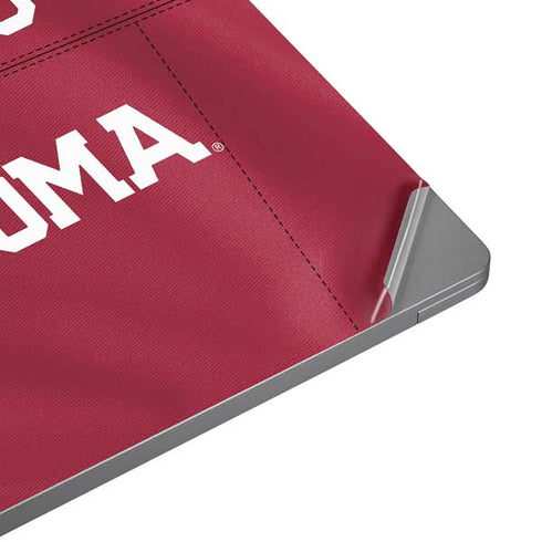 University of Oklahoma Red Jersey Universal Laptop 15in (12.2 x 8.8in) Skin
