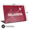 University of Oklahoma Red Jersey Universal Laptop 17in (13.8 x 10in) Skin