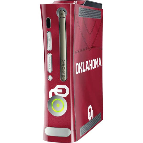 University of Oklahoma Red Jersey Xbox 360 (Includes HDD) Skin
