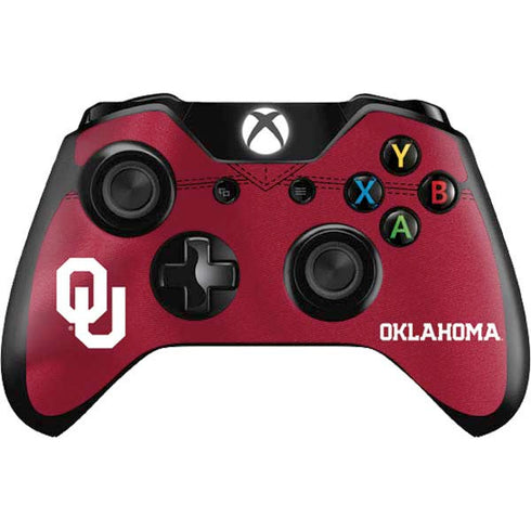 University of Oklahoma Red Jersey Xbox One Controller Skin