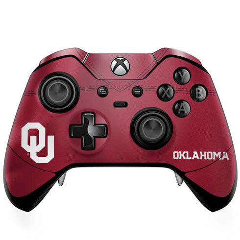 University of Oklahoma Red Jersey Xbox One Elite Controller Skin