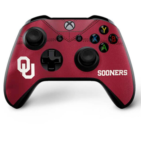 University of Oklahoma Red Jersey Xbox One X Bundle Skin
