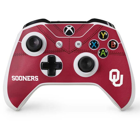 University of Oklahoma Red Jersey Xbox One X Controller Skin