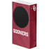 University of Oklahoma Red Jersey Xbox Series S Console Skin