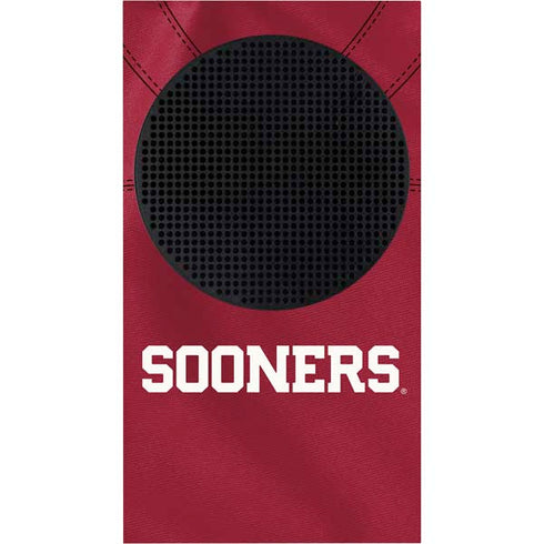 University of Oklahoma Red Jersey Xbox Series S Console Skin