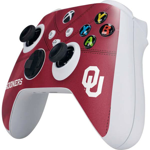 University of Oklahoma Red Jersey Xbox Series S Controller Skin