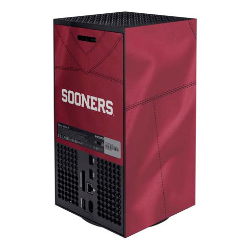 University of Oklahoma Red Jersey Xbox Series X Bundle Skin