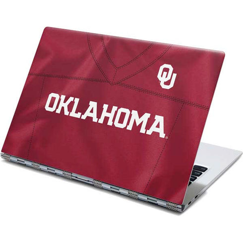 University of Oklahoma Red Jersey Yoga 910 2-in-1 14in Touch-Screen Skin