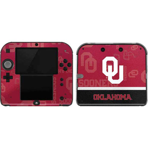 University of Oklahoma Split Jersey Nintendo Skins