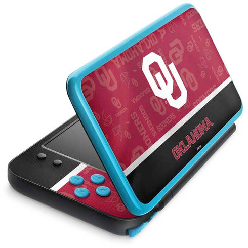University of Oklahoma Split Jersey Nintendo 2DS XL (2017) Skin