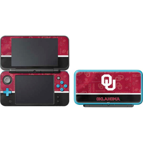 University of Oklahoma Split Jersey Nintendo 2DS XL (2017) Skin