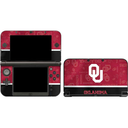 University of Oklahoma Split Jersey 3DS XL 2015 Skin