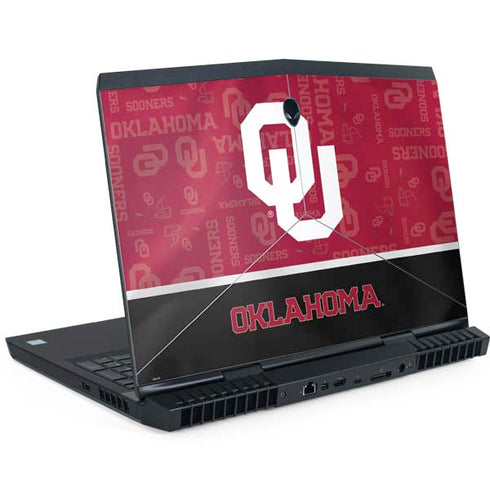 University of Oklahoma Split Jersey Dell Alienware Skin