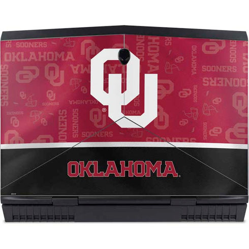 University of Oklahoma Split Jersey Dell Alienware Skin