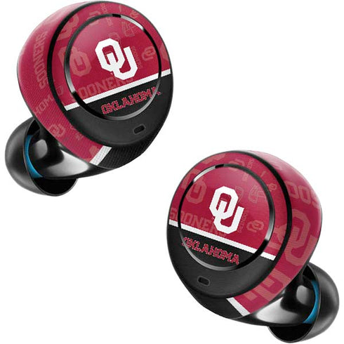 University of Oklahoma Split Jersey Amazon Echo Buds Skin