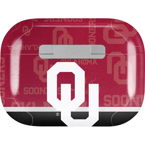 University of Oklahoma Split Jersey Apple AirPods Pro Skin