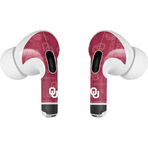 University of Oklahoma Split Jersey Apple AirPods Pro Skin