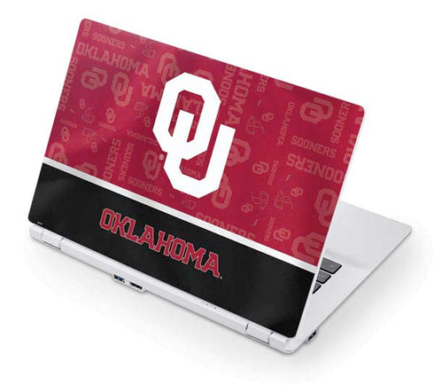 University of Oklahoma Split Jersey Acer Chromebook Skin