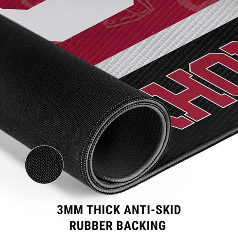 University of Oklahoma Split Jersey Gaming Mouse Pad