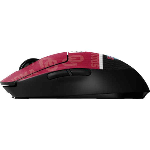 University of Oklahoma Split Jersey G Pro Wireless Gaming Mouse Skin