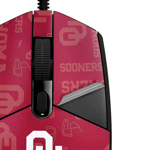 University of Oklahoma Split Jersey G203 Prodigy RGB Wired Gaming Mouse Skin