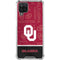 University of Oklahoma Split Jersey Galaxy A12 Clear Case