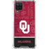 University of Oklahoma Split Jersey Galaxy A12 Clear Case