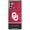 University of Oklahoma Split Jersey Galaxy A13 5G Clear Case