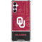 University of Oklahoma Split Jersey Galaxy A15 5G Clear Case