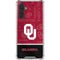 University of Oklahoma Split Jersey Galaxy A17 Clear Case