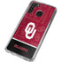 University of Oklahoma Split Jersey Galaxy A21 Clear Case