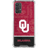 University of Oklahoma Split Jersey Galaxy A32 5G Clear Case