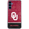 University of Oklahoma Split Jersey Galaxy A35 5G Clear Case