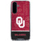 University of Oklahoma Split Jersey Galaxy A36 5G Clear Case
