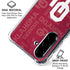 University of Oklahoma Split Jersey Galaxy A36 5G Clear Case