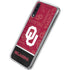 University of Oklahoma Split Jersey Galaxy A50 Clear Case