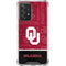 University of Oklahoma Split Jersey Galaxy A52 5G Clear Case