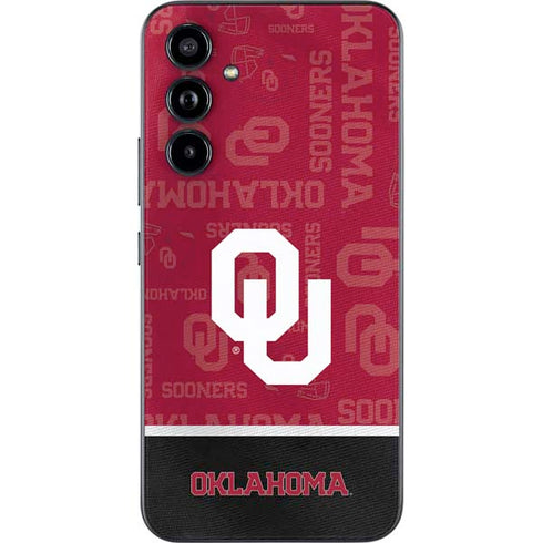 University of Oklahoma Split Jersey Galaxy A54 5G Skin