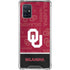 University of Oklahoma Split Jersey Galaxy A71 5G Clear Case