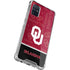 University of Oklahoma Split Jersey Galaxy A71 5G Clear Case