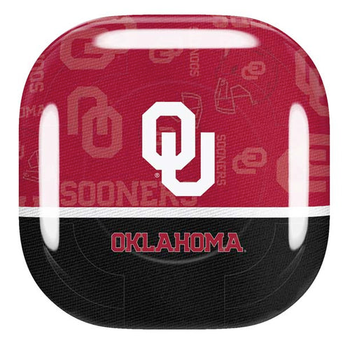 University of Oklahoma Split Jersey Galaxy Buds Pro Skin