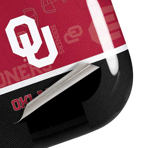 University of Oklahoma Split Jersey Galaxy Buds Pro Skin