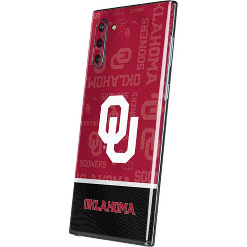 University of Oklahoma Split Jersey Galaxy Note 10 Skin